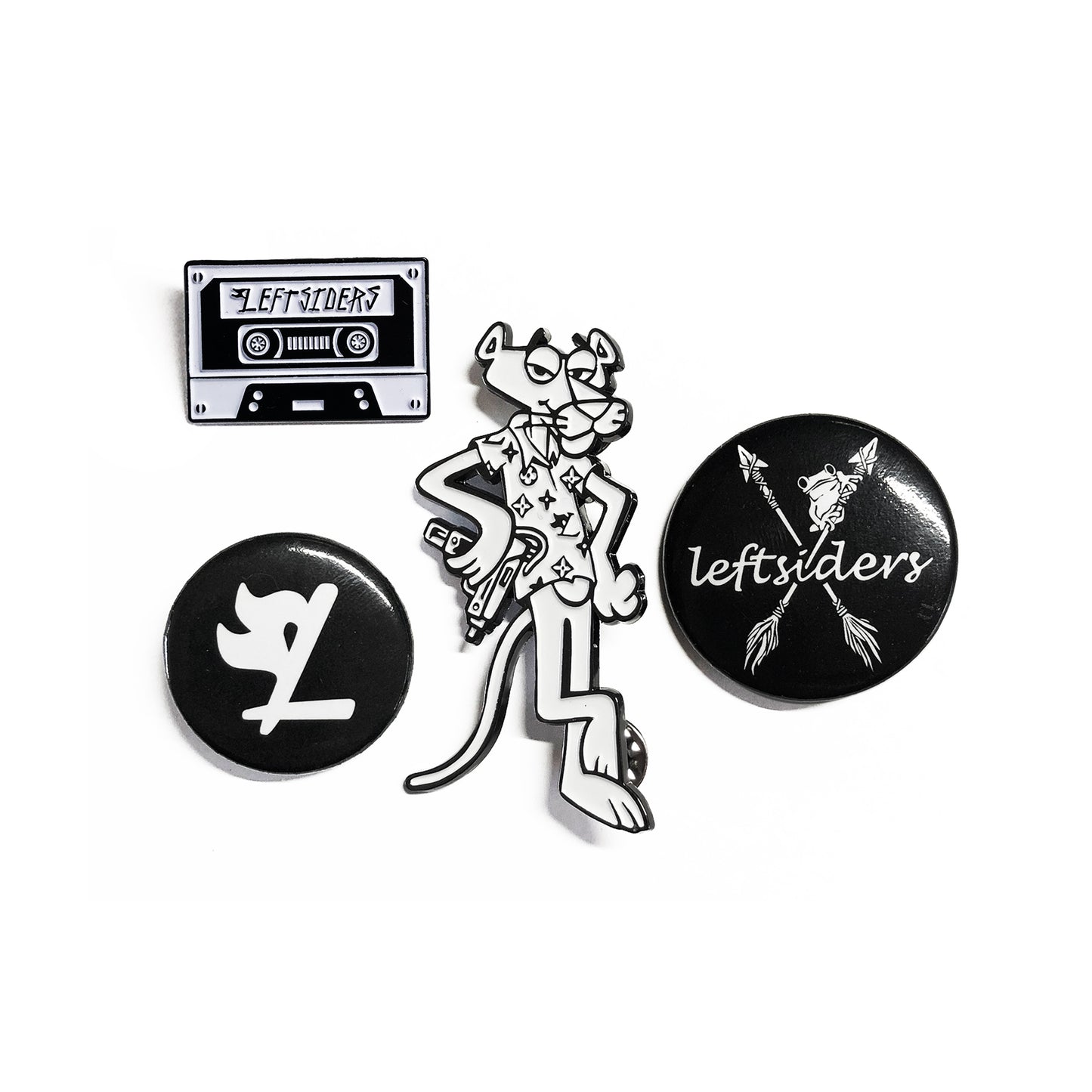 Leftsiders Pins