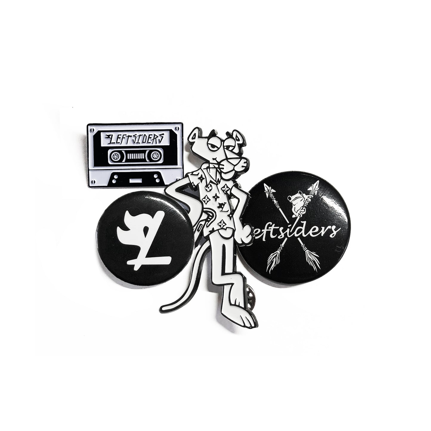 Leftsiders Pins